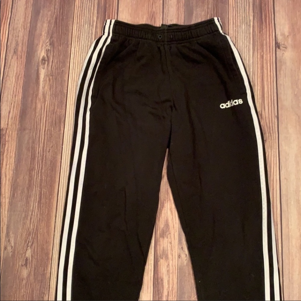 Adidas cotton logo joggers